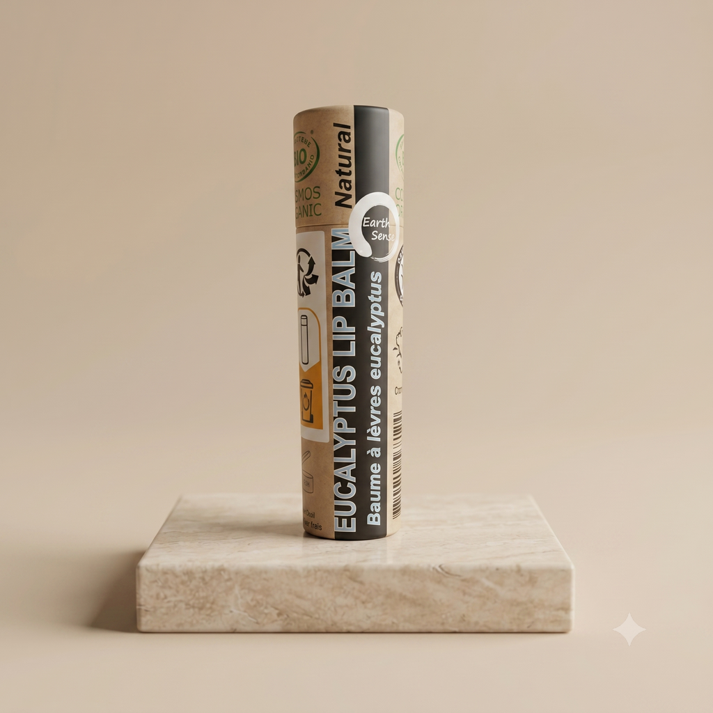 Organic Eucalyptus Lip Balm 15ml