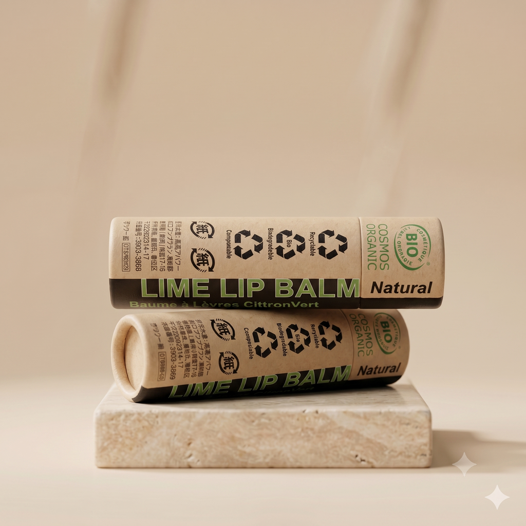Organic Lime Lip Balm 15ml