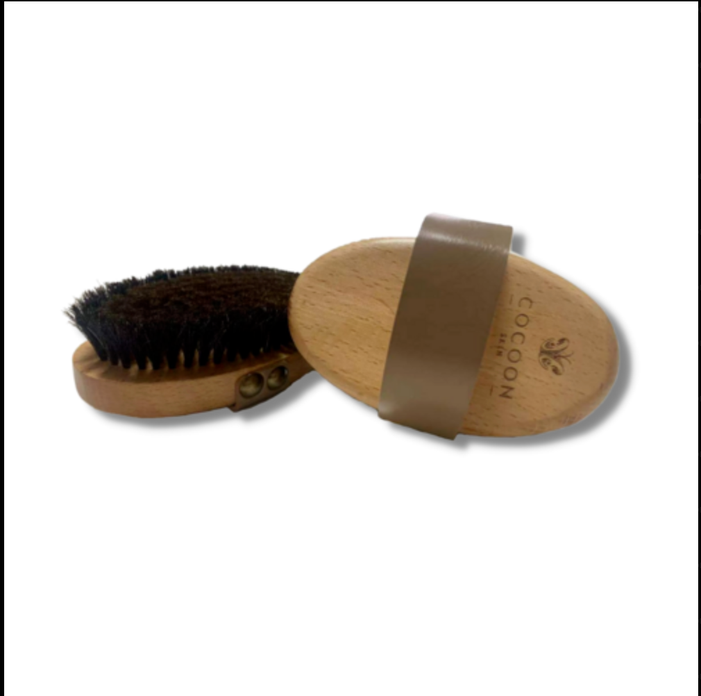 Gold Copper Dry Body Brush