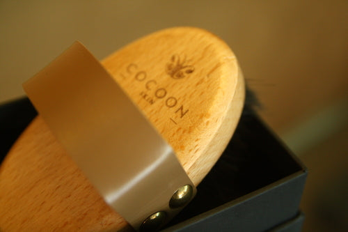 Gold Copper Dry Body Brush