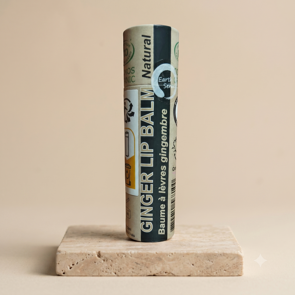 Organic Ginger Lip Balm 15ml