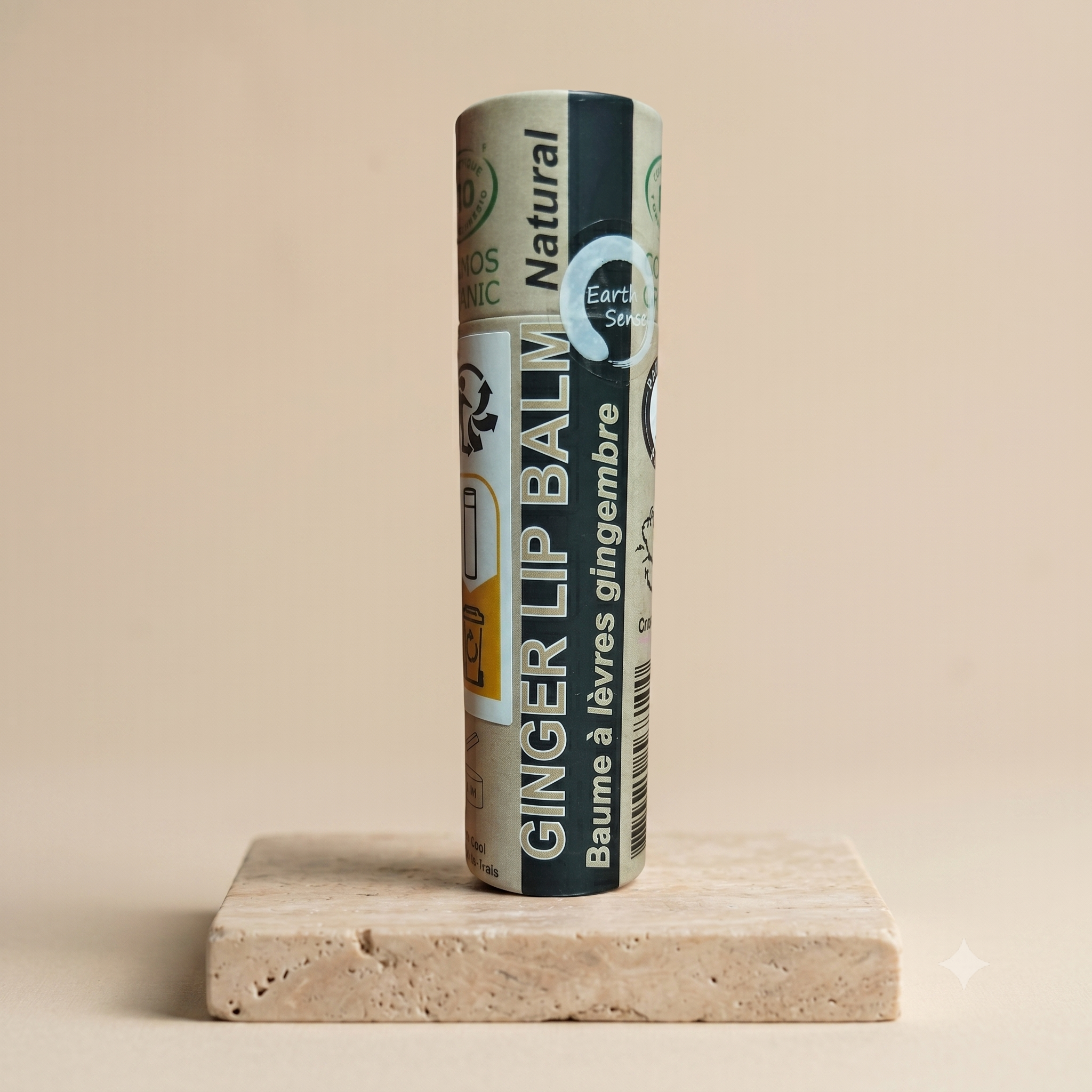 Organic Ginger Lip Balm 15ml