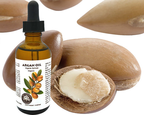 100% Pure Virgin Moroccan Argan Oil (organic, cold pressed, unrefined)