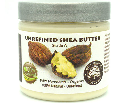 Organic unrefined shea butter